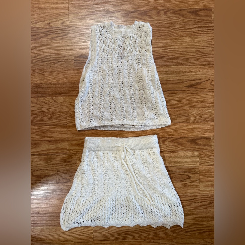 Shein Knit Skirt Set